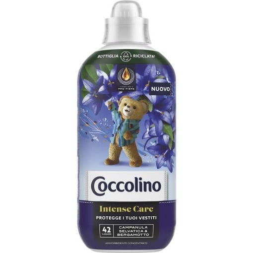 COCCOLINO AMMORBIDENTE CONCENTRATO CAMPANULA SELVATICA & BERGAMOTTO 42 LAVAGGI 980 ML OKX