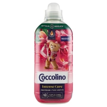 COCCOLINO AMMORBIDENTE CONCENTRATO INTENSE CARE FIORI DI TIARÈ & FRUTTI ROSSI 42 LAVAGGI 980 ML OKX