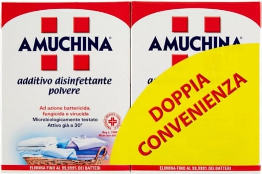 AMUCHINA ADDITIVO POLVERE BUCATO 500GR BIPACCO 500GR X 2 OKX