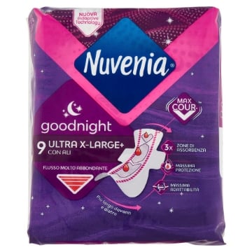 NUVENIA GOODNIGHT ULTRA X-LARGE+ CON ALI 9 PZ