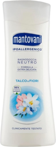 MANTOVANI BAGNODOCCIA NEUTRO 400 ML TALCO E FIORI EXTRADELICATO OKX