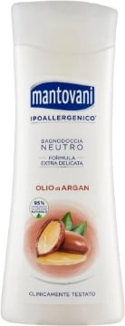 MANTOVANI BAGNODOCCIA NEUTRO FORMULA EXTRADELICATA 400 ML OLIO ARGAN OKX