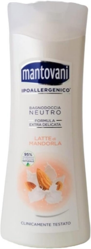 MANTOVANI BAGNODOCCIA NEUTRO FORMULA EXTRADELICATA 400 ML LATTE DI MANDORLA OKX