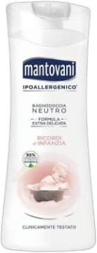 MANTOVANI BAGNODOCCIA NEUTRO FORMULA EXTRADELICATA 400 ML RICORDI DI INFANZIA OKX