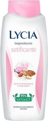 LYCIA BAGNOSCHIUMA SETIFICANTE CON ESTRATTO NATURALE DI ORCHIDEA E OLIO DI MANDORLA 750 ML OKX 