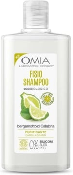 OMIA FISIO SHAMPOO TRATTANTE CON OLIO DI BERGAMOTTO DI CALABRIA PER CAPELLI GRASSI PURIFICANTE E RIEQUILIBRANTE DA 200 ML OKX