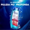 HEAD & SHOULDERS SHAMPOO ANTIFORFORA PULIZIA PROFONDA AZIONE DELICATA CONTRO LA FORFORA CON ESTRATTO DI POMPELMO 250 ML