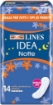 LINES IDEA ASSORBENTI ULTRA NOTTE DISTESI CONFEZIONE DA 14 PEZZI IDEALE PER TUTTI I TIPI DI PERDITE  OKX