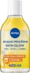 NIVEA ACQUA MICELLARE SKIN GLOW 400 ML STRUCCANTE VISO E OCCHI CON 5% SIERO NO RISCIACQUO PER PELLI SPENTE E SENSIBILI OKX