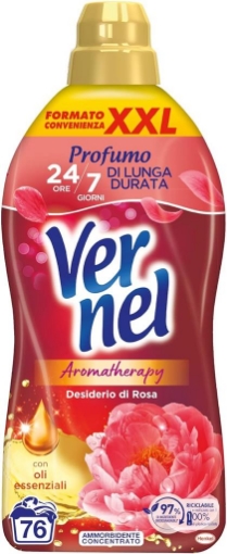 VERNEL AROMATHERAPY DESIDERIO DI ROSA AMMORBIDENTE LAVATRICE CONCENTRATO PROFUMO COME APPENA LAVATO 76 LAVAGGI OKX