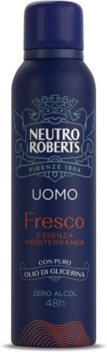 NEUTRO ROBERTS DEODORANTE SPRAY UOMO ESSENZA MEDITERRANEA 150 ML OKX