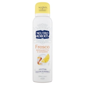 NEUTRO ROBERTS DEODORANTE SPRAY 150ML FRESCO GIALLO OKX