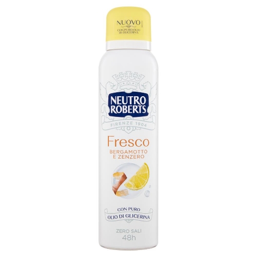 NEUTRO ROBERTS DEODORANTE SPRAY 150ML FRESCO GIALLO OKX