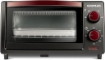 G3 FERRARI G10169 FORNETTO ELETTRICO 10 LITRI 800 W TIMER 60 MIN FONDO APRIBILE 100-230°C GRIGLIA INOX ROSSO/NERO