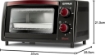 G3 FERRARI G10169 FORNETTO ELETTRICO 10 LITRI 800 W TIMER 60 MIN FONDO APRIBILE 100-230°C GRIGLIA INOX ROSSO/NERO