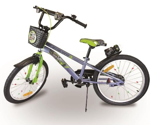 BICICLETTA HOTWHEELS VERDE 20 POLLICI OKX