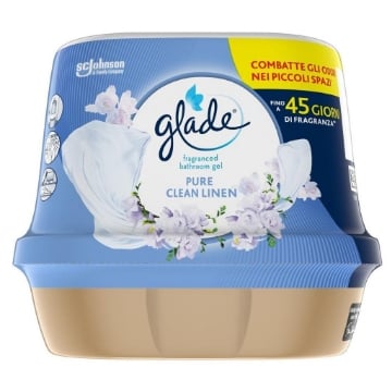 GLADE DEODARANTE BAGNO GEL 180 GR PROFUMAZIONE LINO OKX