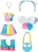 CRY BABIES JENNA BFF COLLEZIONABILE BAMBOLA FASHION CON LUNGHI CAPELLI VESTITI E 9 ACCESSORI PER BAMBINE E BAMBINI + 5 ANNI