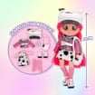 CRY BABIES BFF DOTTY BAMBOLA ALLA MODA DA COLLEZIONE CON CAPELLI LUNGHI + VESTITINI E 9 ACCESSORI PER BAMBINI E BAMBINE +5 ANNI