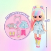 CRY BABIES BFF JENNA BAMBOLA ALLA MODA DA COLLEZIONE CON CAPELLI LUNGHI + VESTITINI E 9 ACCESSORI PER BAMBINI E BAMBINE +5 ANNI