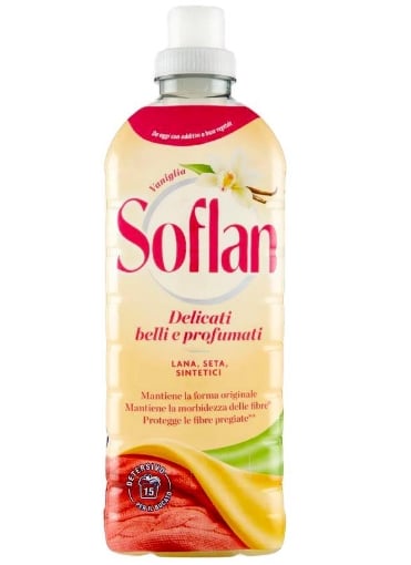 SOFLAN DETERSIVO LIQUIDO PER CAPI DI LANA, SETA, SINTETICI 900 ML