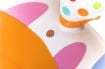 PISCINA GONFIABILE GIRAFFA GIOCO BIMBO CON SPRUZZATORE 266X157X127CM PER ESTERNO