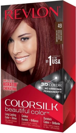 REVLON COLORAZIONE PERMANENTE PER CAPELLI N 49 CASTANO MOGANO