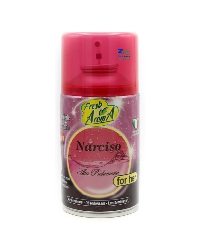 FRESH AROMA DEO MATIC RICARICA SPRAY PER AMBIENTE AUTOMATICO SPRAY NARCISO 250 ML OKX