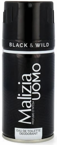 MALIZIA DEO UOMO 150ML BLACK & WILD