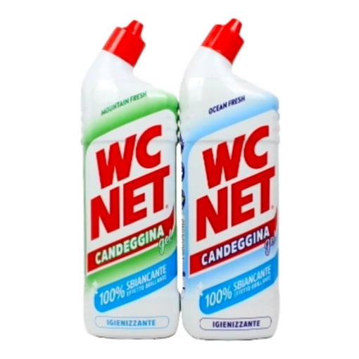 WC NET GEL CANDEGGINA CON BICARBONATO 700 ML 10X PIU BIANCO  MOUNTAIN FRESH/OCEAN FRESH