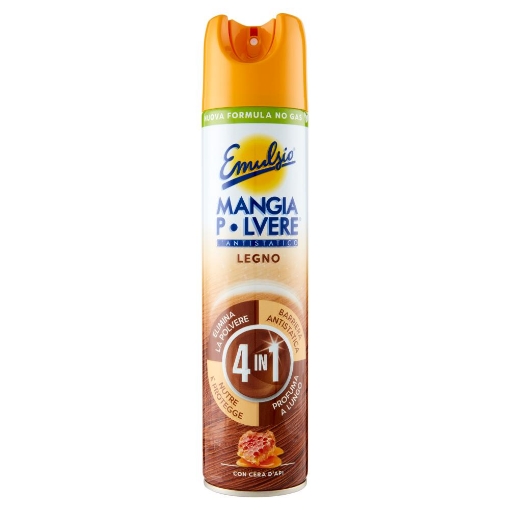 EMULSIO SPRAY MANGIA POLVERE 400 ML LEGNO CON CERA D'API OKY