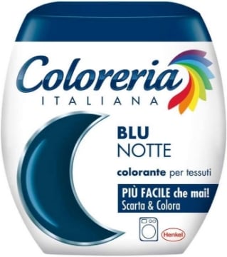 COLORERIA  COLORANTE DA 350 GR COLORE BLU NOTTE