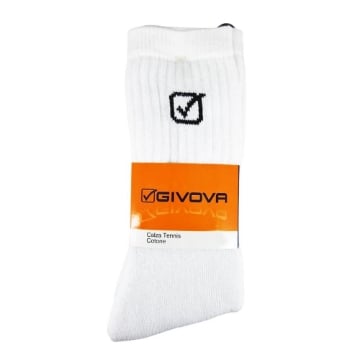 GIVOVA CALZA TENNIS DA UOMO MAGLIA IN SPUGNA DI COTONE TAGLIA 35/38 CONFEZIONE DA 3 OKX