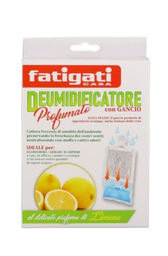 DEUMIDIFICATORE C/GANCIO 500 ML LIMONE