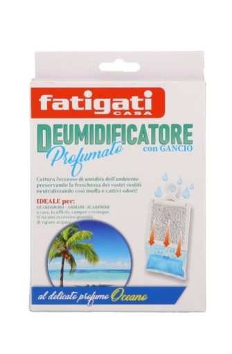 DEUMIDIFICATORE C/GANCIO 500ML OCEANO