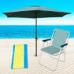 SEDIA SUMMER RELAX RICHIUDIBILE 51L X 78H X 39P IN COLORAZIONE E FANTASIA ASSORTITA 