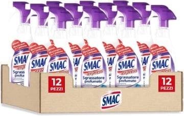 SMAC SET DI 12 SGRASSATORE PROFUMATO ALLA LAVANDA SPRAY 650 ML