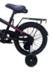 BICICLETTA DARKRIDER FUCSIA E NERA  CON MANUBRIO ERGONOMICO E SELLINO SPORTIVO 16 POLLICI OKX