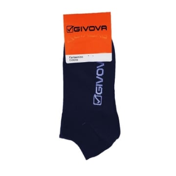 GIVOVA CALZA FANTASMINO DA UOMO MAGLIA JERSEY IN COTONE TAGLIA 39/42 - 3 PZ BLU OKX