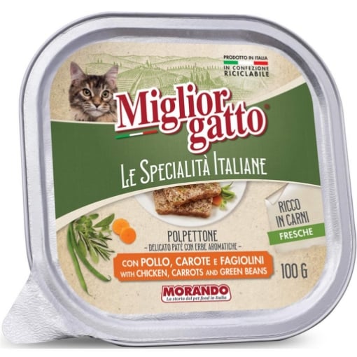 M/G SPECIALITA PATE  100GR POLLO/CAROTE/FAGIOLINI