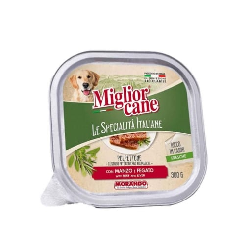 MIGLIOR CANE SPECIALITÀ PATE DA 300 GR MANZO E FEGATO OKX