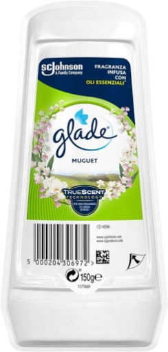 GLADE DEODORANTE PER AMBIENTI ANTI ODORI IN GEL DA 150GR MUGHETTO