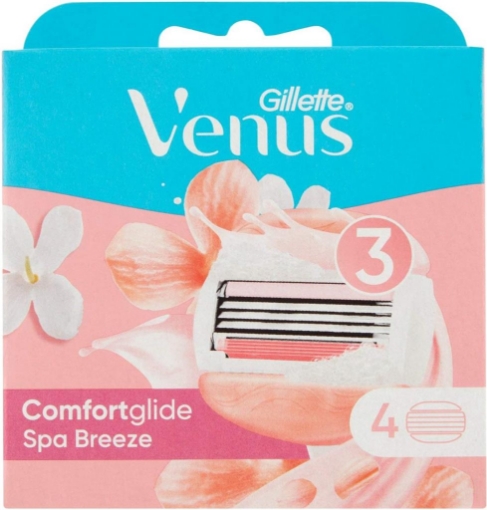 GILETTE VENUS SPA BREEZE SET 4 RICAMBI DA 3 LAME