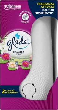 GLADE SENSE & SPRAY AUTOMATIC BASE + RICARICA 18 ML RELAXING ZEN OKX