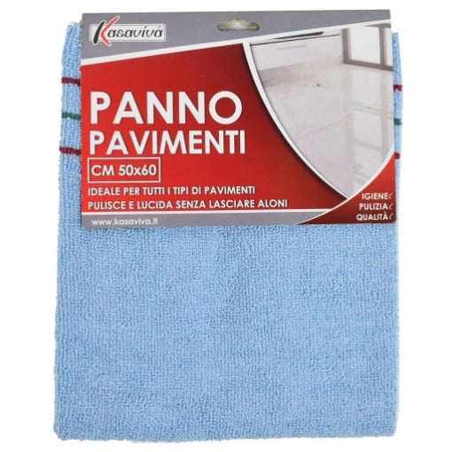 MAURY'S PANNO PER PAVIMENTI CLEAR 50X60 CM IDEALE PER TUTTI I TIPI DI PAVIMENTI PULISCE E LUCIDA NO ALONI 