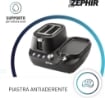 ZEPHIR BREAKFAST SET 5 IN 1 TOSTAPANE, CASSERUOLA SUPPORTO PER UOVA, PIASTRA E COTTURA A VAPORE 1600 WATT