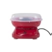 MACCHINA PER ZUCCHERO FILATO 450W IN PP, ACCIAIO INOX E ALLUMINIO 27 X 26 X 18CM ROSSO