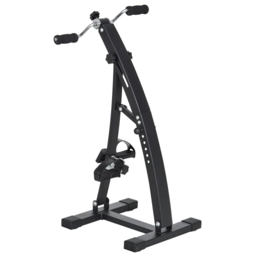 CYCLETTE FITNESS IN ACCIAIO SCHERMO A LED ALTEZZA E RESISTENZA REGOLABILE NERO