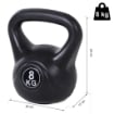 KETTLEBELL 8 KG PER ALLENAMENTO CROSS TRAINING NERO