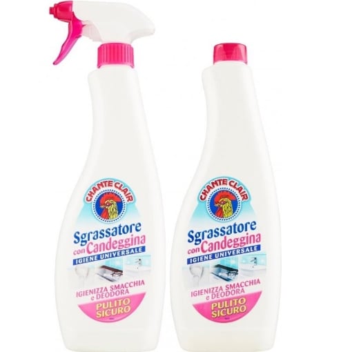 CHANTECLAIR SGRASSATORE CON CANDEGGINA SPRAY BAGNO BIPACCO 625 ML OKX